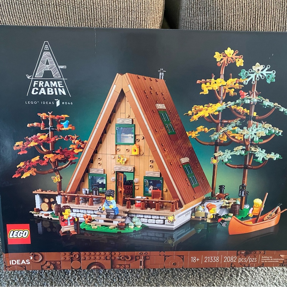 Brand New Lego A Frame Cabin